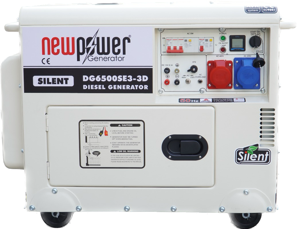 DG6500SE-3D Tragbare Diesel Stromerzeuger 8 DG6500SE3-3D-1